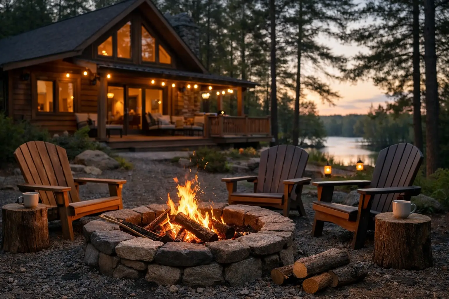 Cabins With Fire Pits for Easy Getaways