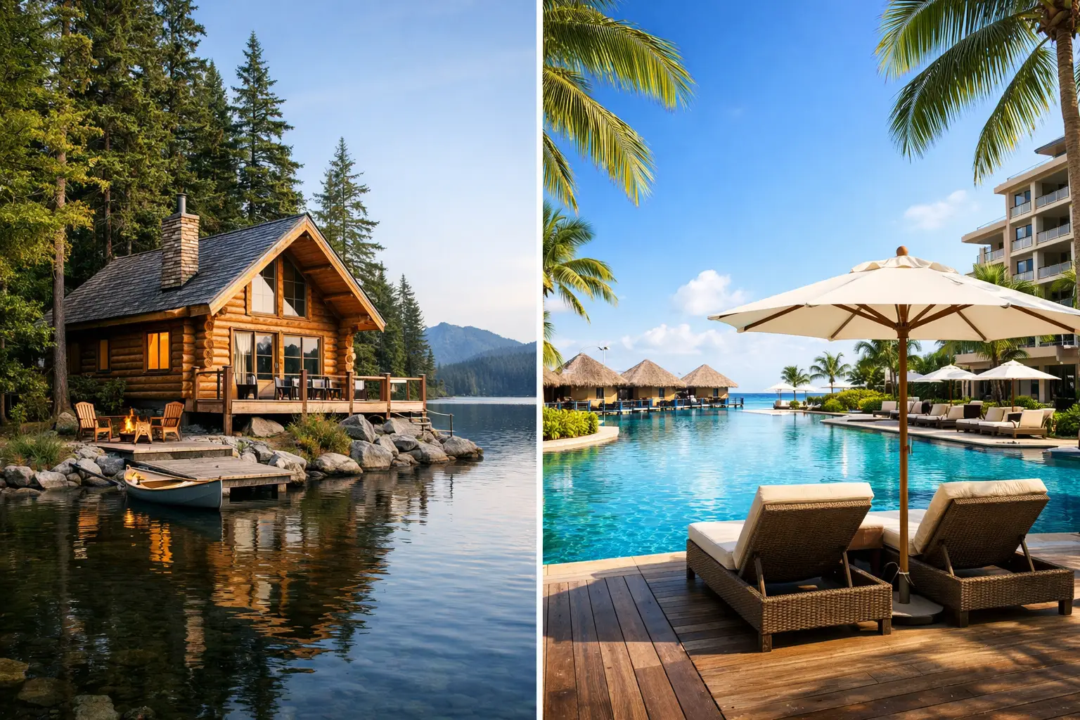 Private Cabin Versus Resort Stay: Which Fits?
