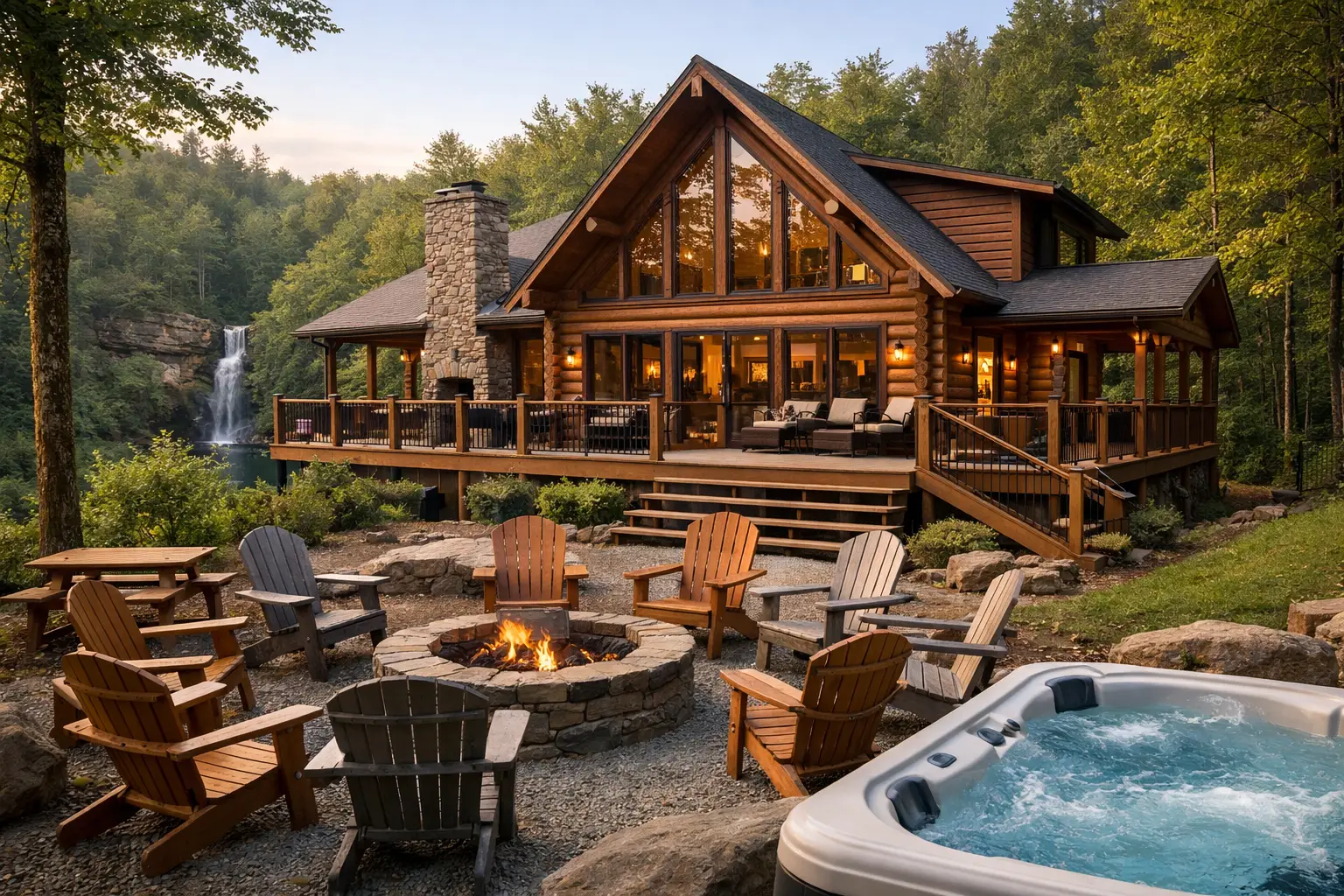 Choosing a Hocking Hills Cabin for 12 Guests