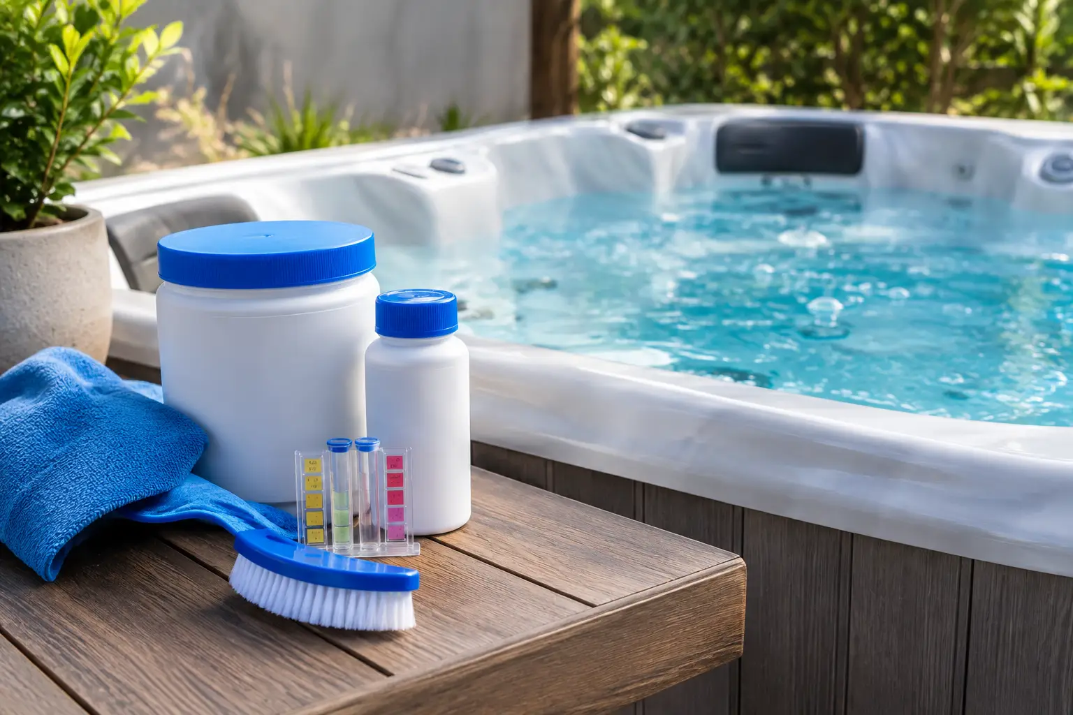Hot Tub Sanitation for a Clean, Easy Soak