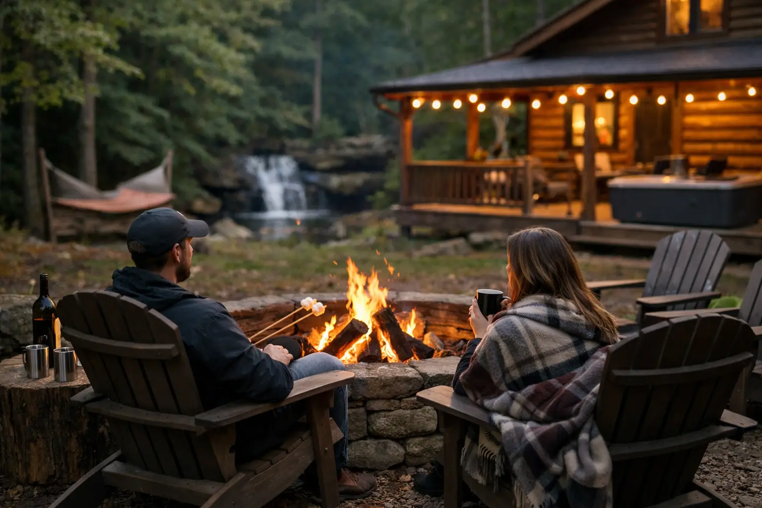How to Enjoy a Hocking Hills Firepit Stay
