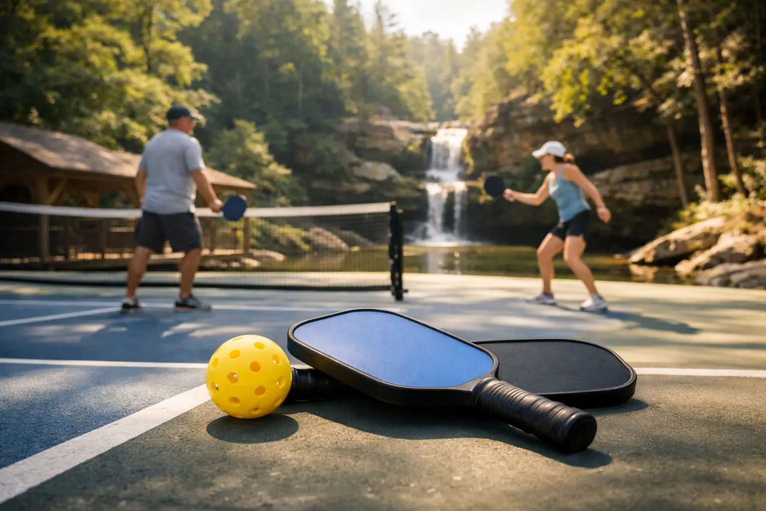 Pickleball in Hocking Hills for a Better Getaway