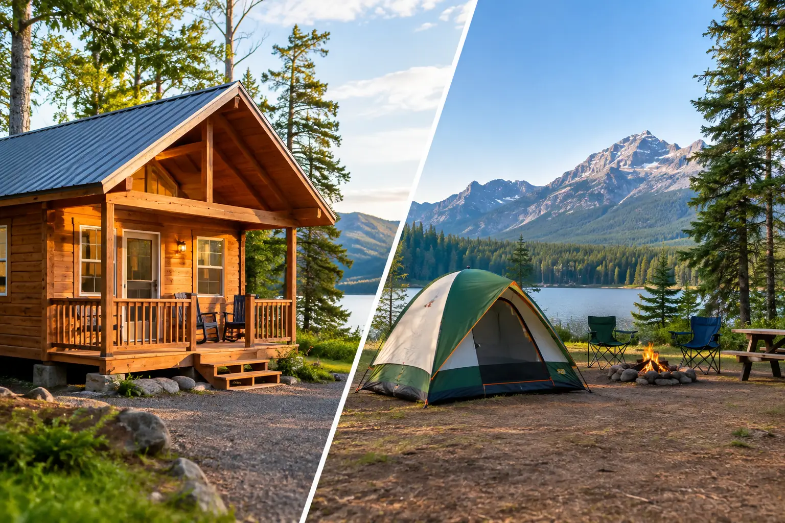 Rental Cabins Versus Campgrounds - Which Fits?